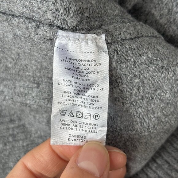 Ann Taylor Factory Cardigan Sweater Womens M Button Front Knit Top Preppycore - Picture 8 of 14